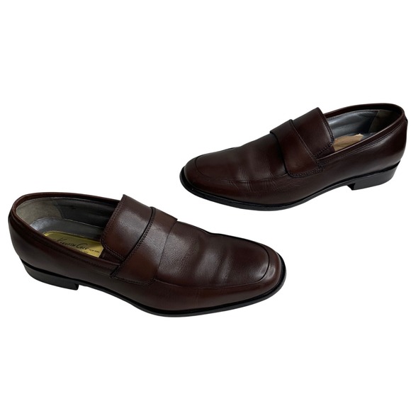 Kenneth Cole New York Other - Kenneth Cole New York Net Wealth Brown Leather‎ Loafers Men's 8 Dress Shoes